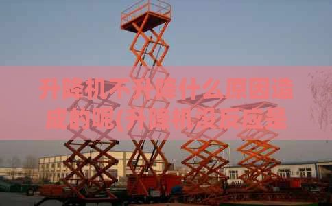 升降机不升降什么原因造成的呢(升降机没反应是怎么回事)
