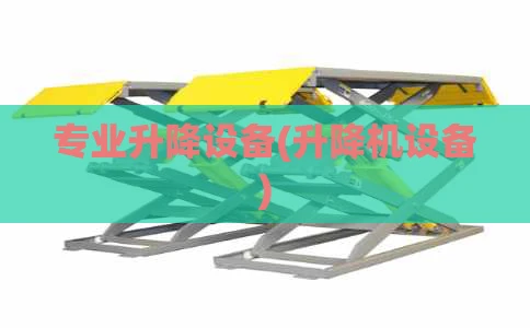 专业升降设备(升降机设备)