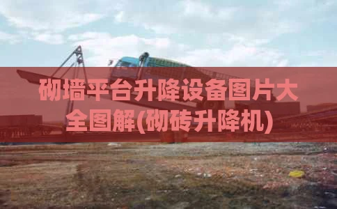 砌墙平台升降设备图片大全图解(砌砖升降机)
