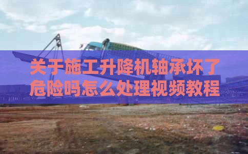 关于施工升降机轴承坏了危险吗怎么处理视频教程的信息
