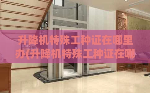 升降机特殊工种证在哪里办(升降机特殊工种证在哪里办理)