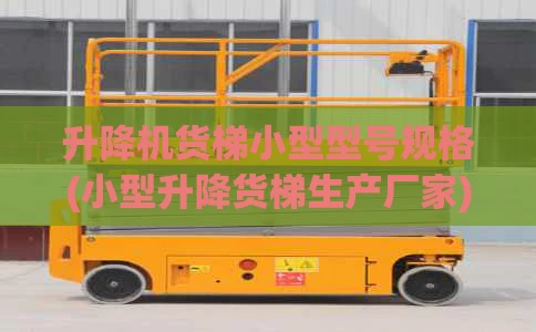 升降机货梯小型型号规格(小型升降货梯生产厂家)