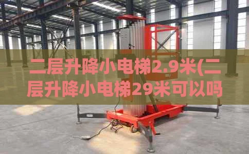 二层升降小电梯2.9米(二层升降小电梯29米可以吗)
