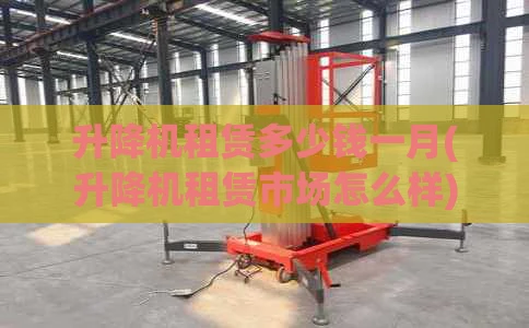 升降机租赁多少钱一月(升降机租赁市场怎么样)